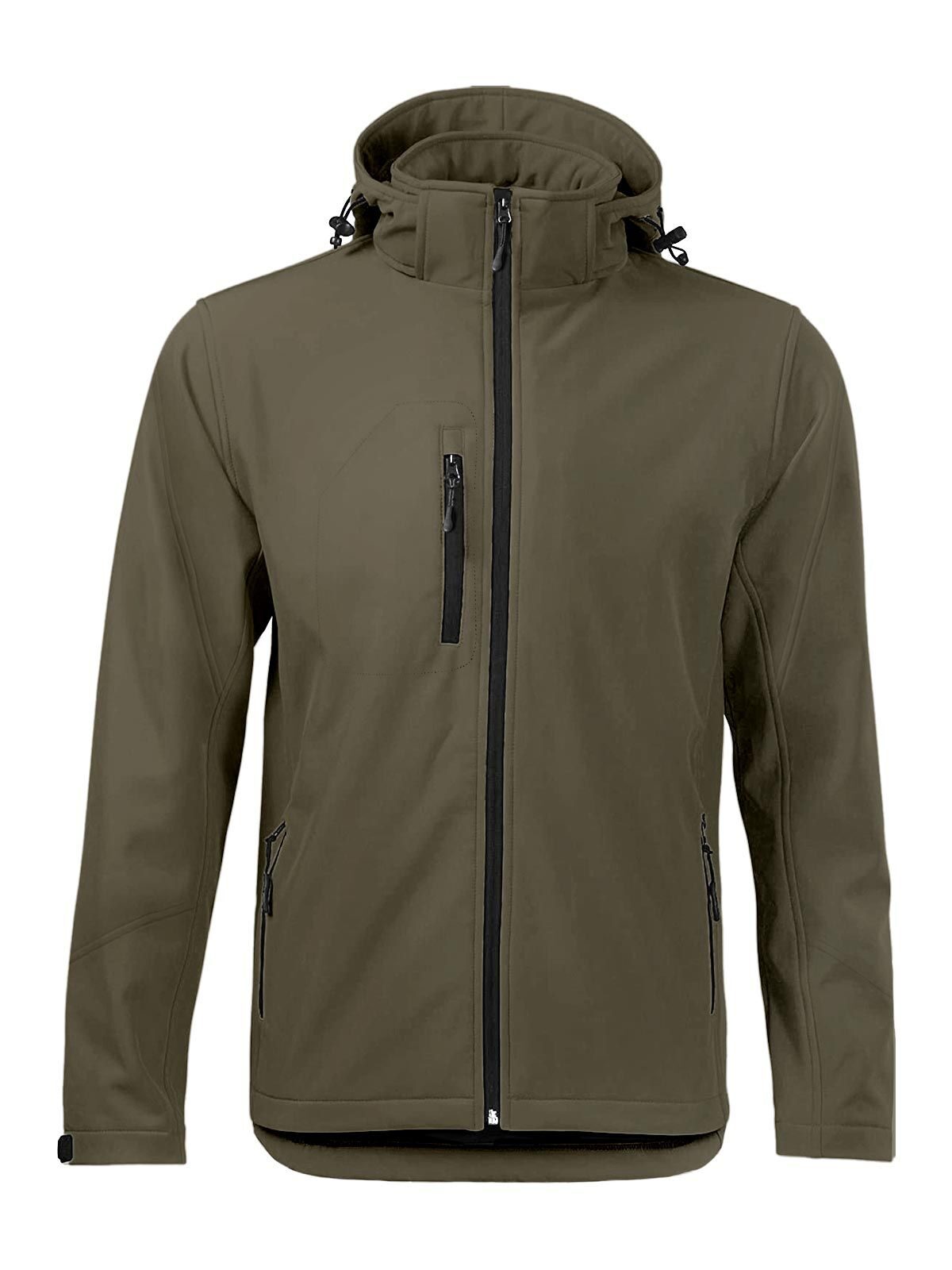 Giacca Softshell con cappuccio BS552