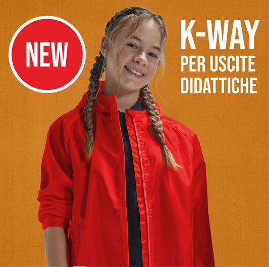 K-Way per uscite didattiche