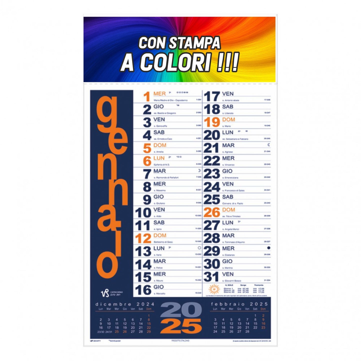 Calendario Portoghese 2026