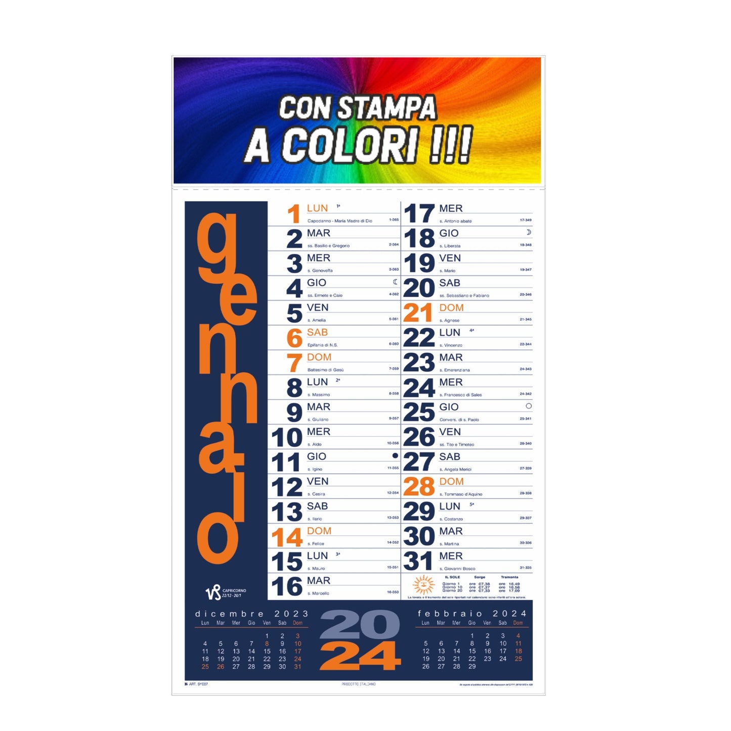 Calendari Serie Portoghese