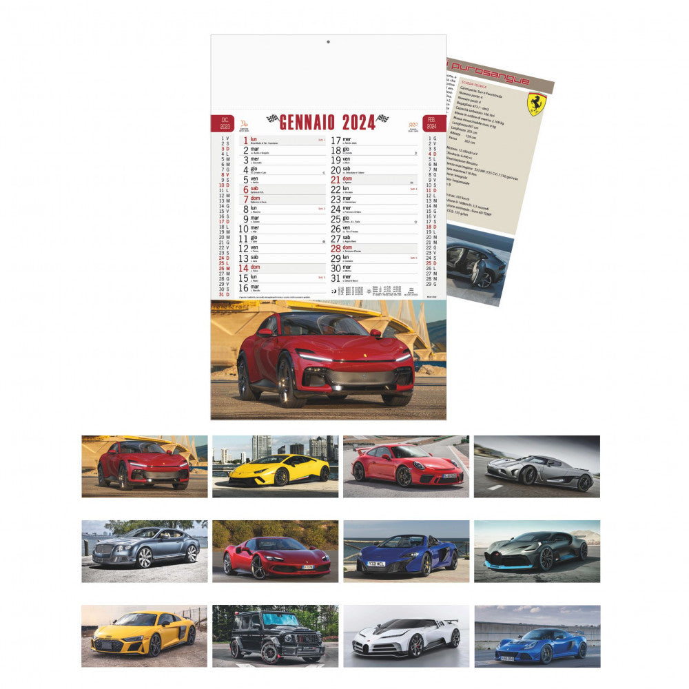 Calendario Illustrato 12 Fogli (2° Parte)