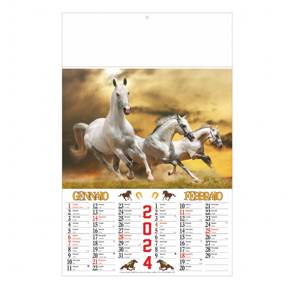 Calendario Illustrato 6 Fogli