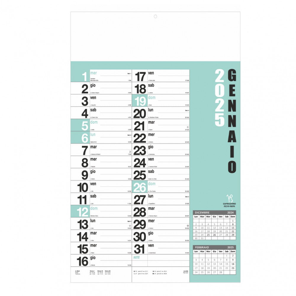 Calendario Norvegese 2026