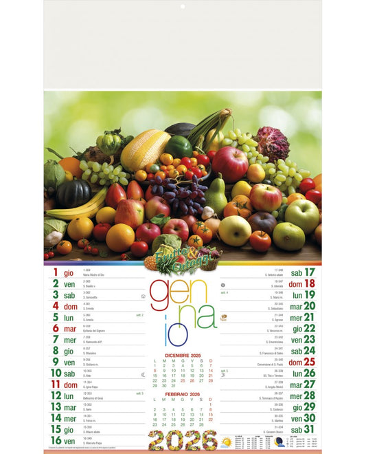 Illustrato Frutta e Ortaggi 2026