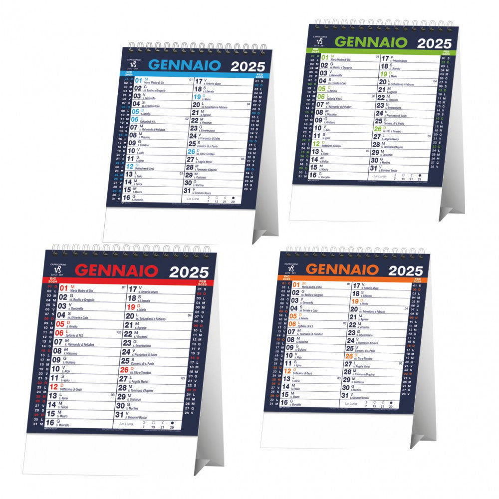 Calendario da Tavolo Color Desk