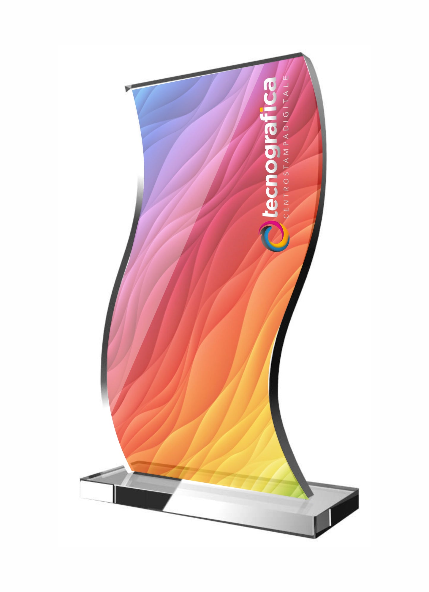 Targa premio in plexiglass