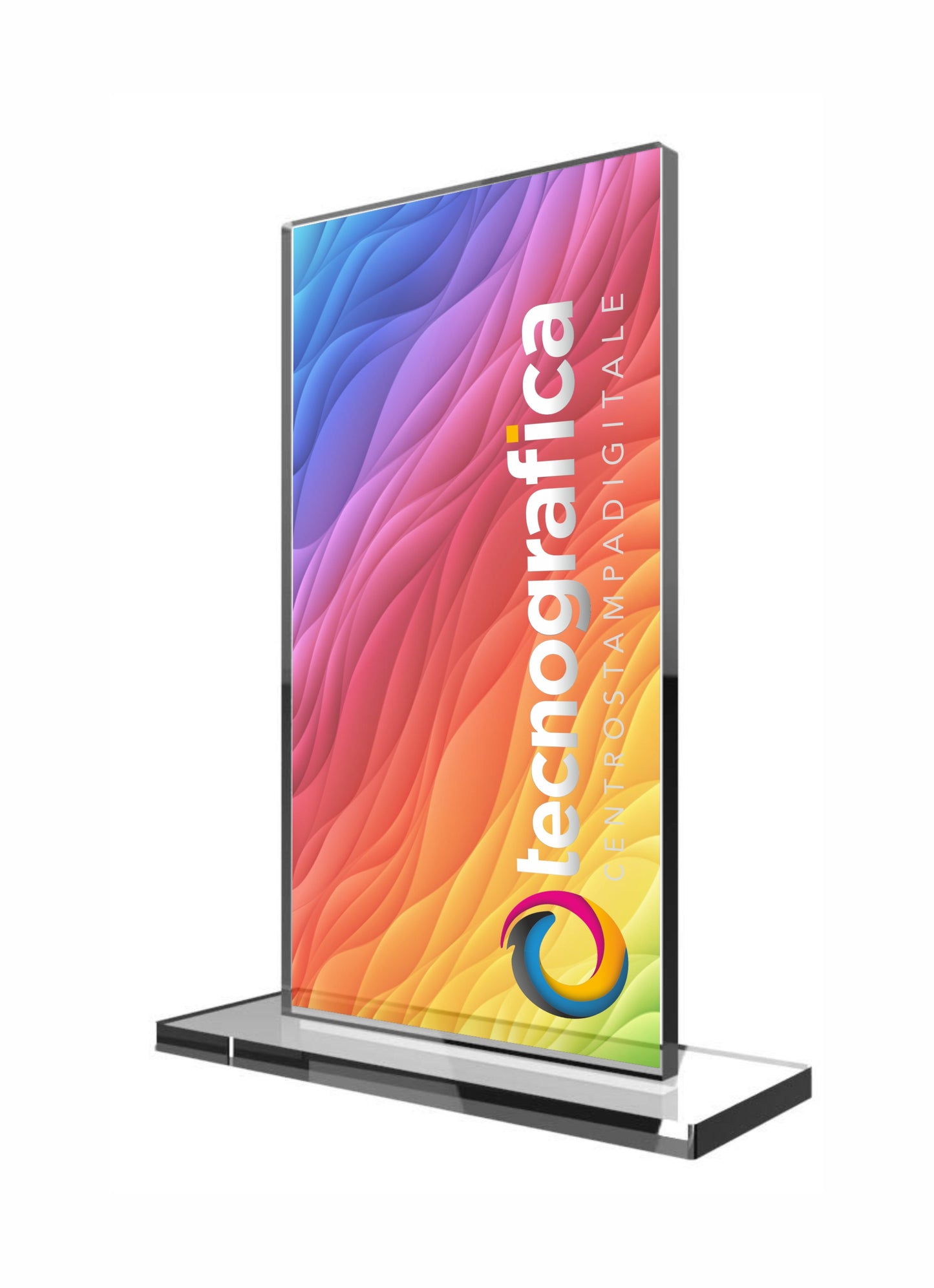 Targa premio in plexiglass