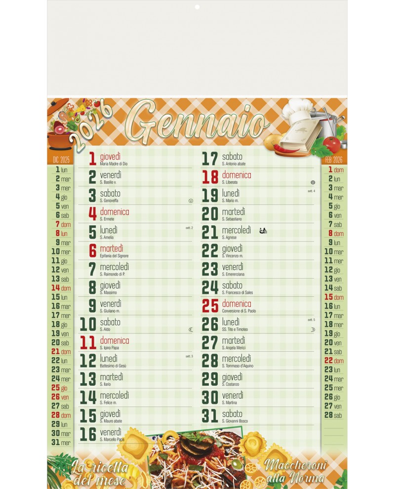 Illustrato Ricettario 2026