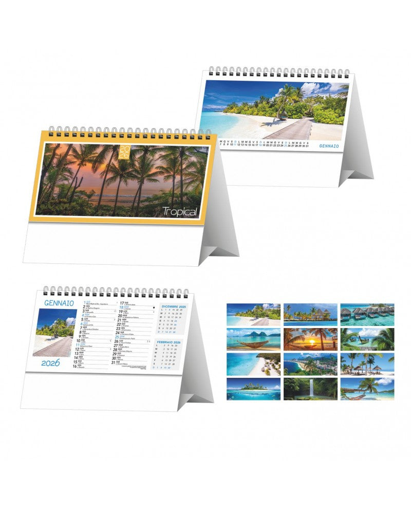 Calendari da Tavolo illustrati 2026
