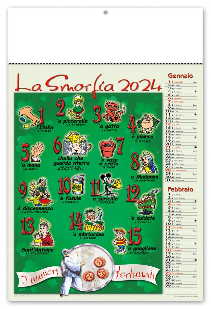 Calendario Illustrato 6 Fogli (2° Parte)