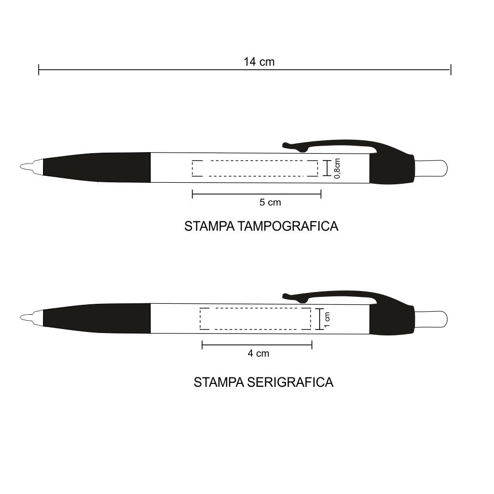 5213 Zorro - Penna a Sfera CON STAMPA A COLORI