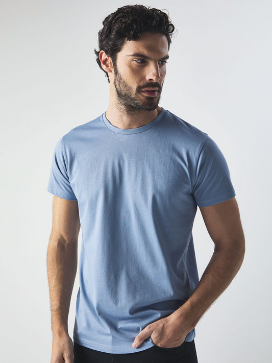 BS050 T-shirt organic Moon UOMO (TAGLIE GRANDI)