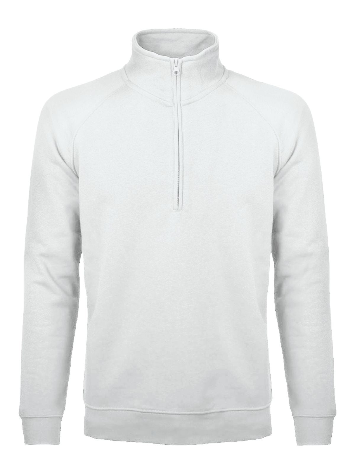 Felpa - Mezza Zip in Raglan BS330