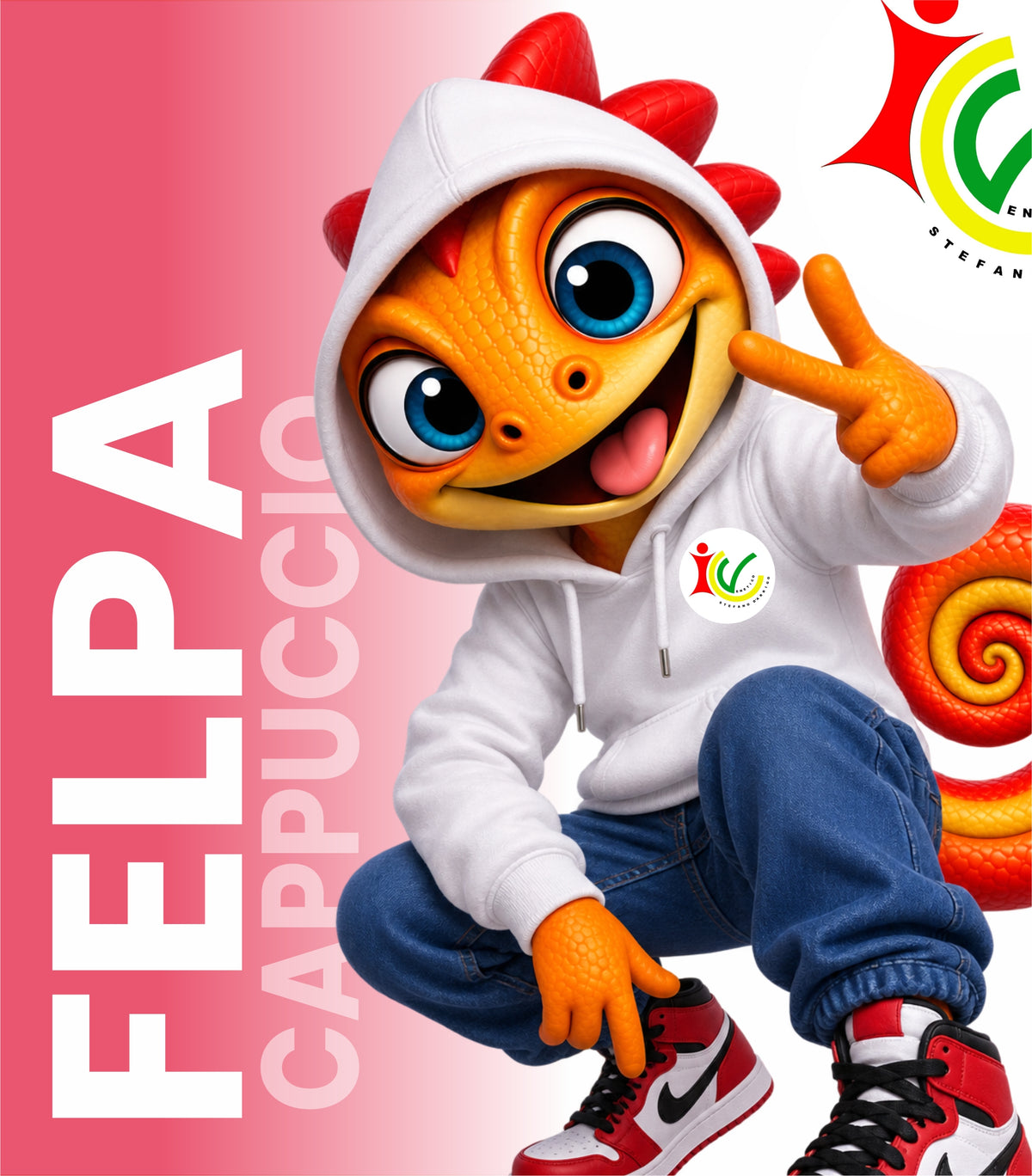 V6 Felpa Leggera con cappuccio I.C. Venetico