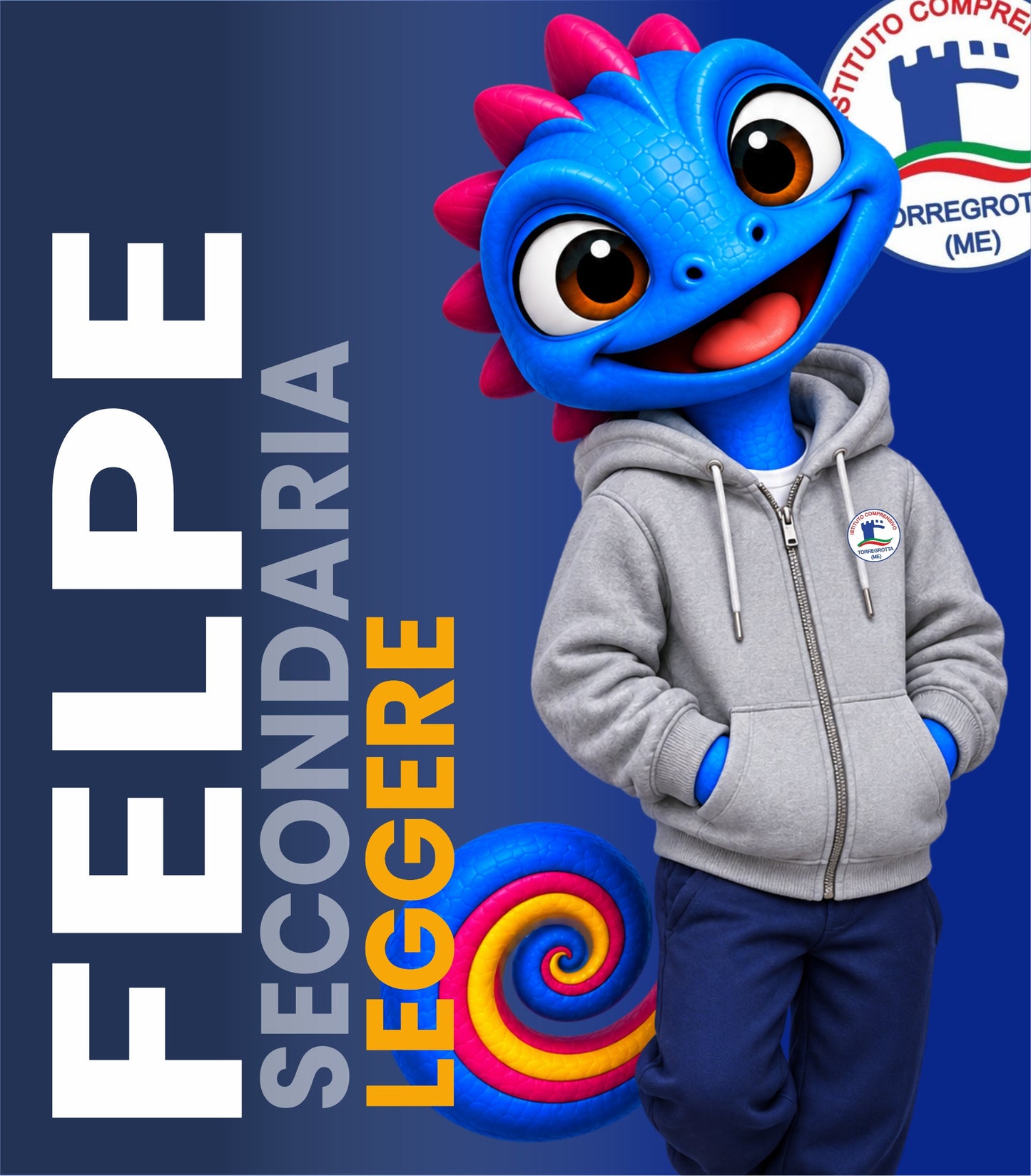 Felpa Scuola Secondaria I.C. Torregrotta LEGGERA