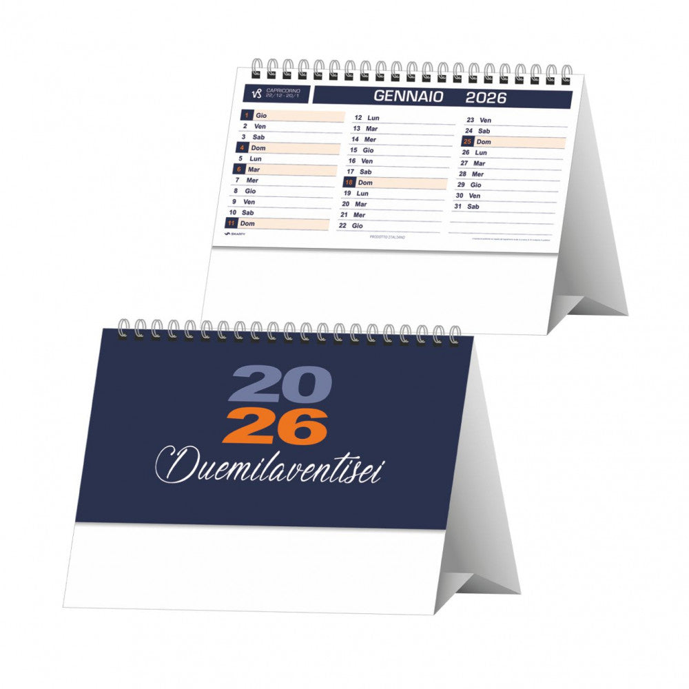 Calendario da Tavolo portoghese 2026