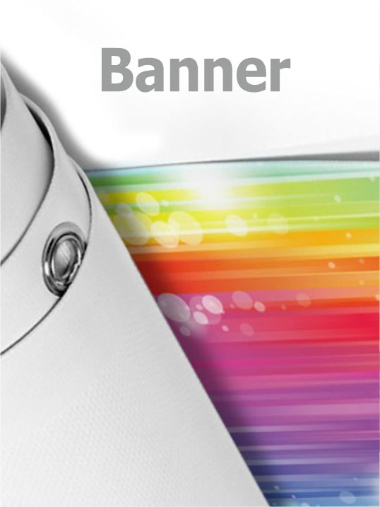 Banner con stampa a colori