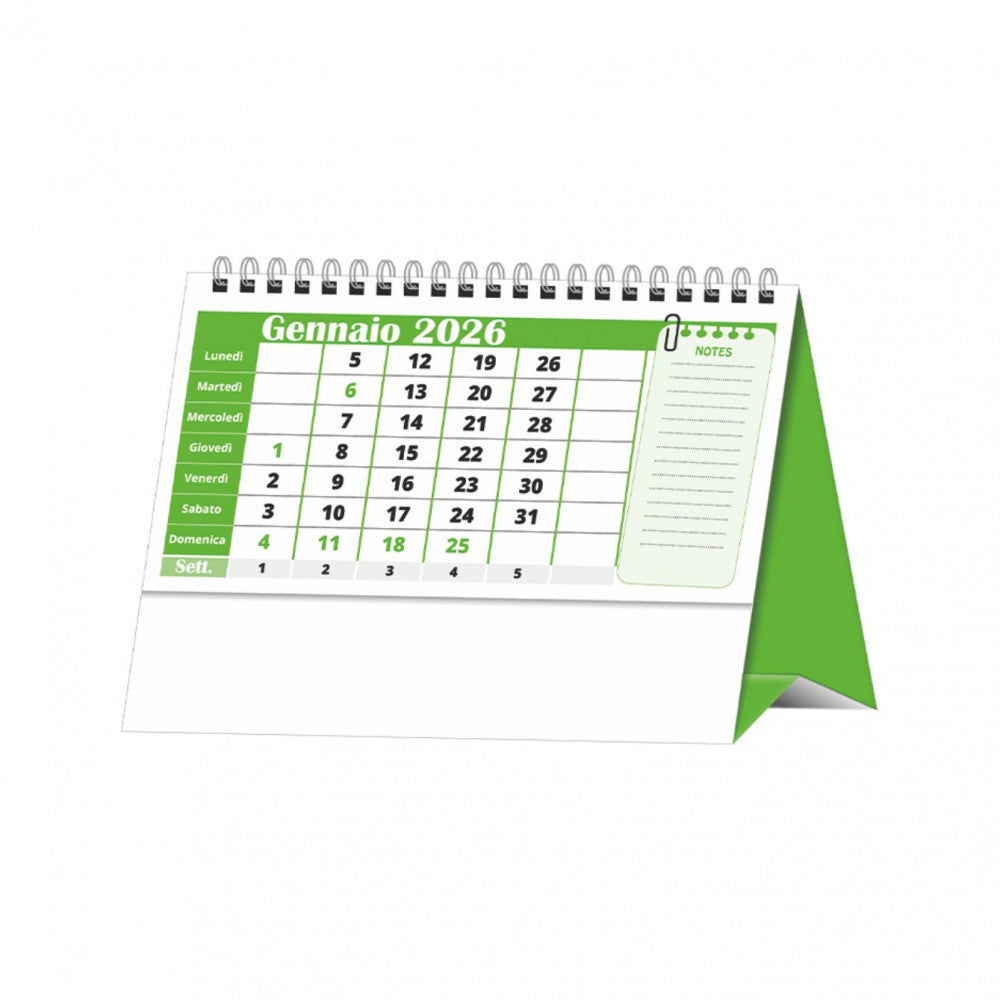 Calendario da Tavolo New Color Desk 2026