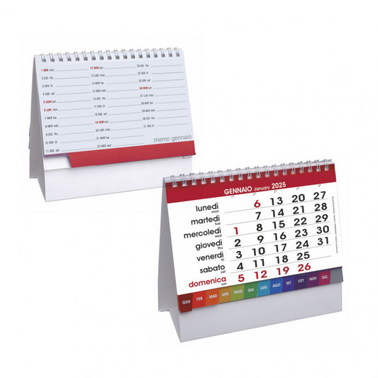 Calendario da Tavolo Desk 2025