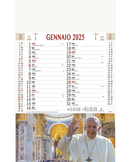 Illustrato Papa Francesco 2025