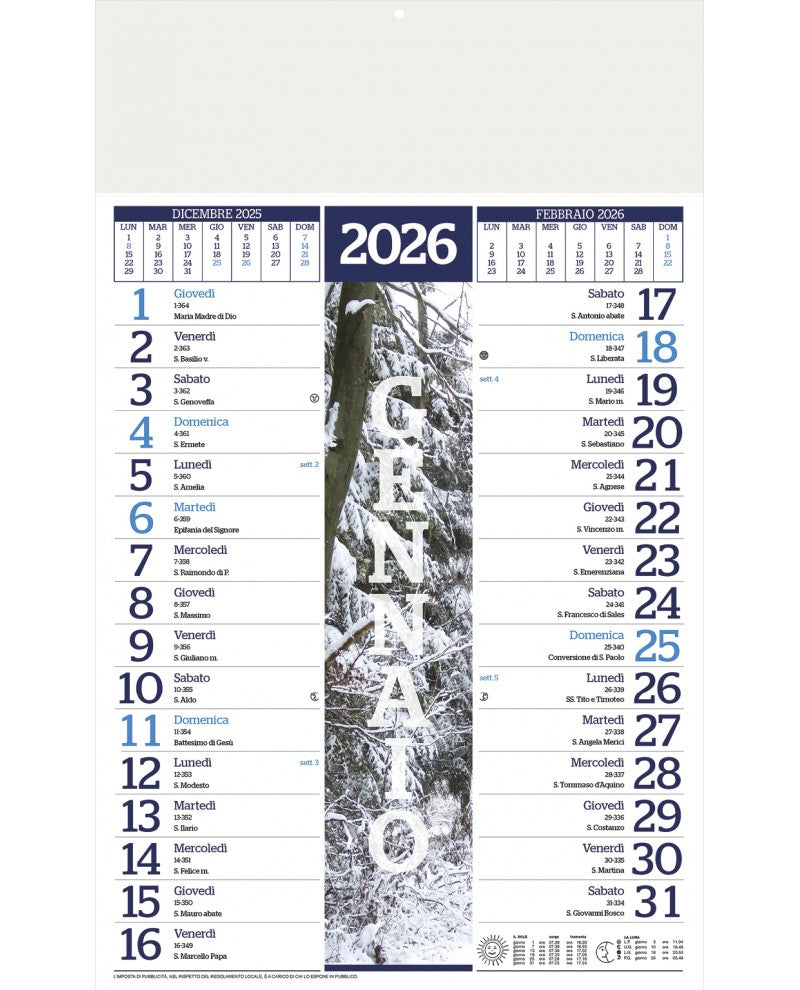 Olandese Stagioni 2026