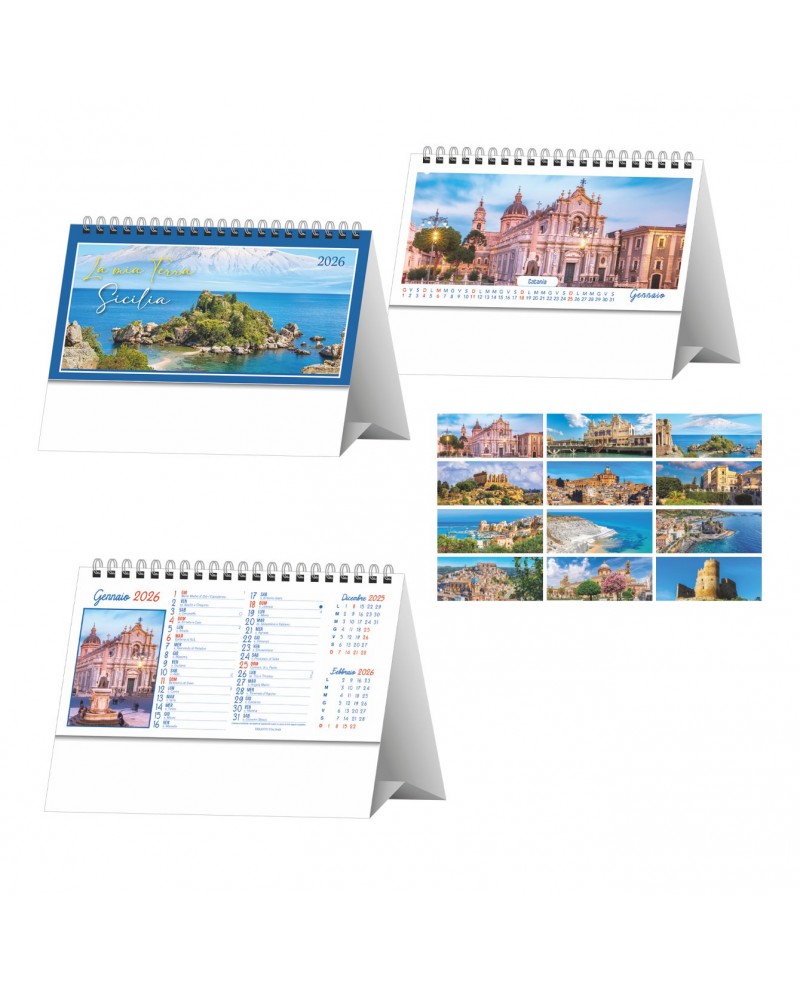 Calendari da Tavolo illustrati 2026